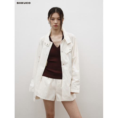 SHKUCO UPF50+防曬衣外套 輕薄百搭松緊腰休閒短褲