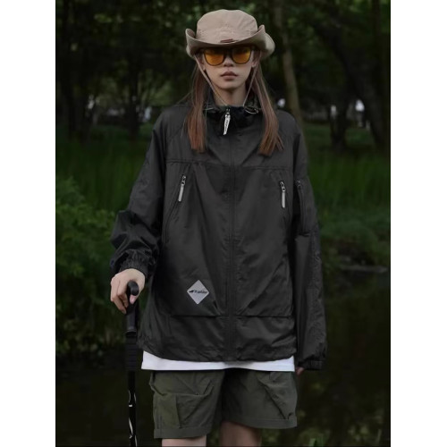 戶外運動防曬衣外套女男女同款防紫外線UPF50+輕薄透氣防水沖鋒衣