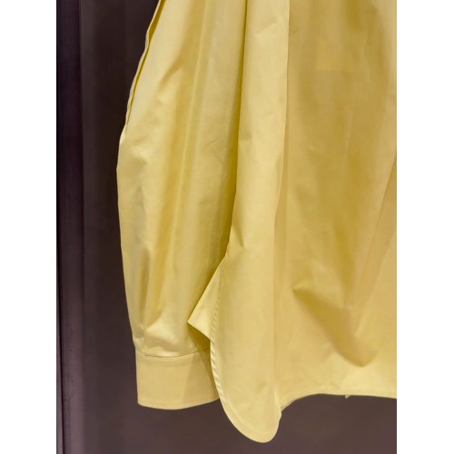 2026年春新款漂亮氣質黃色多巴胺襯衫高級感寬鬆通勤輕奢洋氣上衣