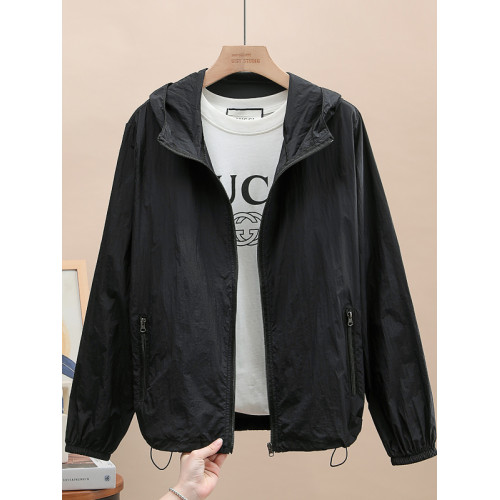 女士防曬衣夏季薄款時尚百搭戶外騎行防紫外線釣魚防曬服衫短外套