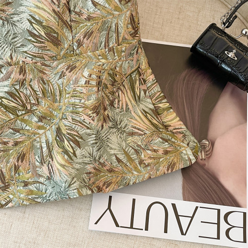 專櫃撤廻剪標韓系辣妹一字肩抹胸女夏季新款復古提花內搭收腰背心