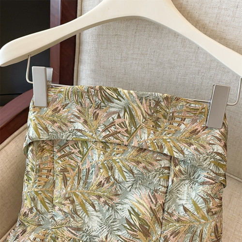 專櫃撤廻剪標韓系辣妹一字肩抹胸女夏季新款復古提花內搭收腰背心