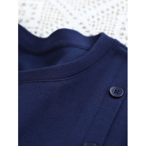 特大碼300斤長袖寬鬆遮肉顯瘦針織上衣女假兩件拼接休閒洋氣襯衫2