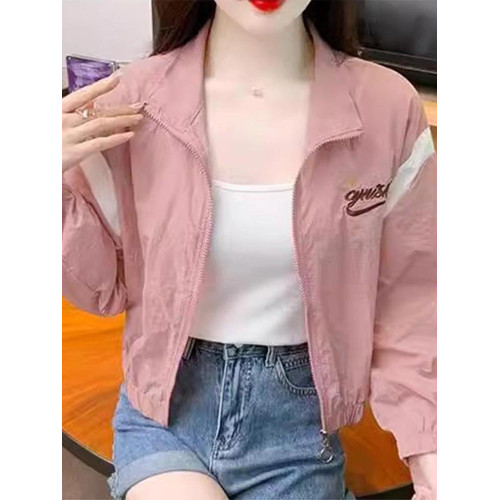 冰絲防曬衣女款2025新款夏季輕薄開衫防紫外線短款外套刺綉防曬服