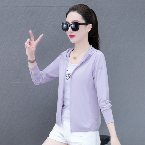 冰絲防曬衣服女夏季2025新款時尚小個子中年媽媽外套透氣薄款開衫