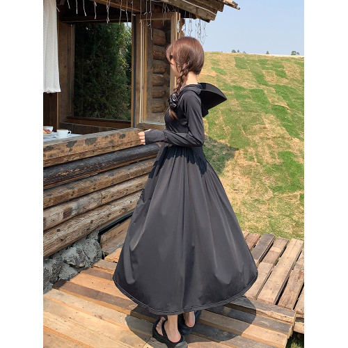 長款全身防曬衣2025新款女款修身輕薄冰絲薄款外套防紫外線防曬服