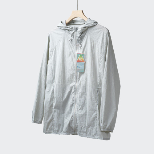 特 UPF50+ 情侶款 錦綸防潑水防曬衣 男士女士薄款戶外連帽外套