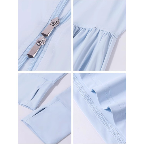 防曬衣長款全身防曬裙女款夏季2025新款防曬服套裝外套冰絲小個子