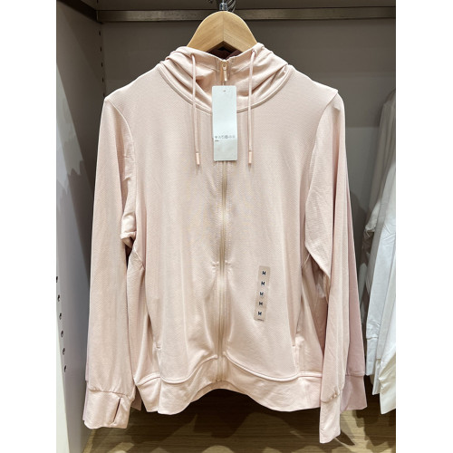 日單夏季薄款防曬衣女夏防紫外線透氣涼感速乾連帽開衫外套465748