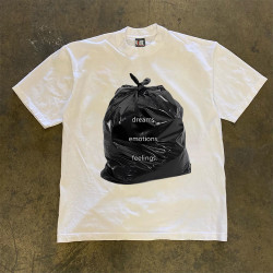 90s90s90s 隻做性價比好物！280克重磅純棉 小領口！裝在垃圾袋裡