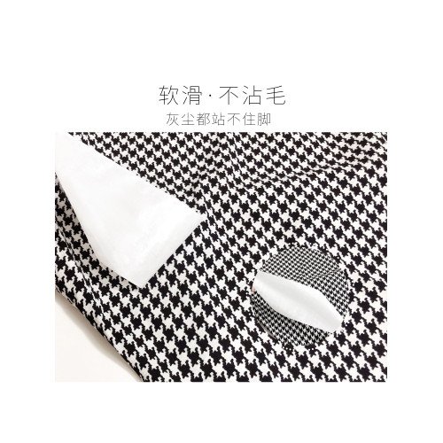 格子飄帶襯衫女秋季設計感小衆上衣2025新款長袖蝴蝶結千鳥格襯衣 格子飄帶襯衫女秋季設計感小衆上衣2025新款長袖蝴蝶結千鳥格襯衣