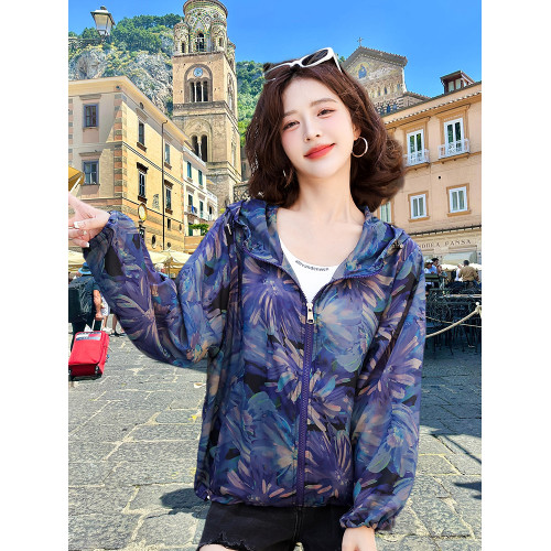 印花防曬衣女短款2026夏季新款海邊沙灘旅遊拍照輕薄款透氣防曬服 印花防曬衣女短款2026夏季新款海邊沙灘旅遊拍照輕薄款透氣防曬服