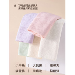 浪莎平角內褲女2026新款純棉7a級抗菌高腰收腹無痕全棉大碼四角褲