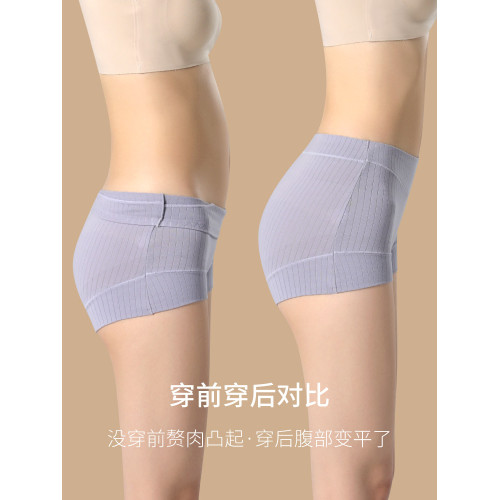 加肥大碼純棉全棉內褲女胖mm200斤防磨腿四角平角短褲不夾屁股大