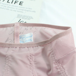 出口日本束腰收腹提臀包臀冰絲塑身無痕純棉襠女士平角運動內褲