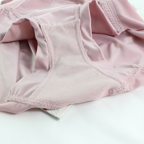 出口日本束腰收腹提臀包臀冰絲塑身無痕純棉襠女士平角運動內褲