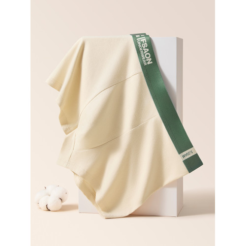 雅鹿青少年內褲純棉男平角中大胖童加肥加大碼初高中生四角短褲頭