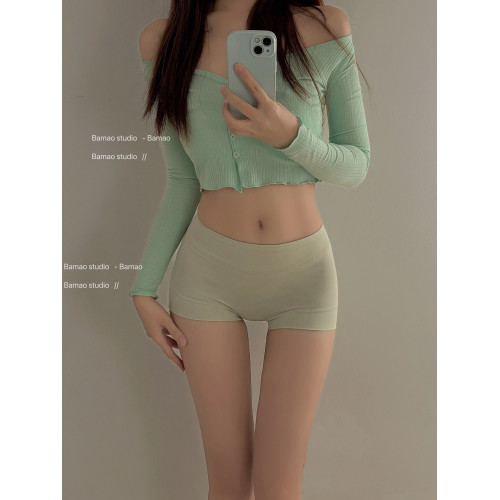 內褲女生純棉抑菌加長襠2026新款中高腰女士大碼收腹包臀平角短褲