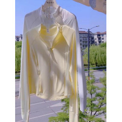 韓版修身防曬衣女款2026夏季新款防紫外線薄外套立領冰絲上衣潮