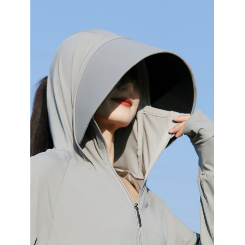 防曬衣女2025新款大帽簷夏季冰絲皮膚衣外套輕薄透氣寬鬆防曬服