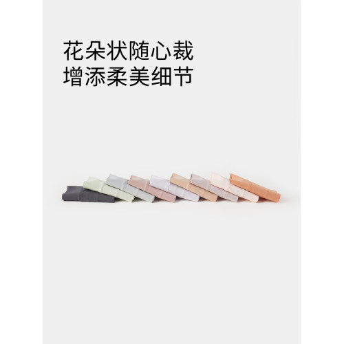 QianLee高腰內褲女士純棉襠舒適包臀短褲大碼無痕小平角莫代爾棉