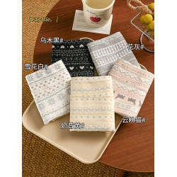 貓人內褲女士純棉a類全棉抗菌加長襠女款不夾屁屁高腰平角短褲頭