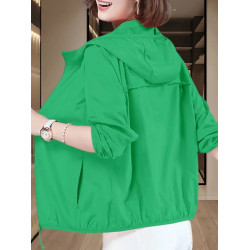 防曬衣女款防紫外線2026夏季新款薄款透氣百搭寬鬆外套防曬服爆款