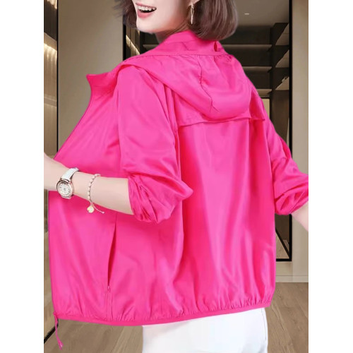 防曬衣女款防紫外線2026夏季新款薄款透氣百搭寬鬆外套防曬服爆款