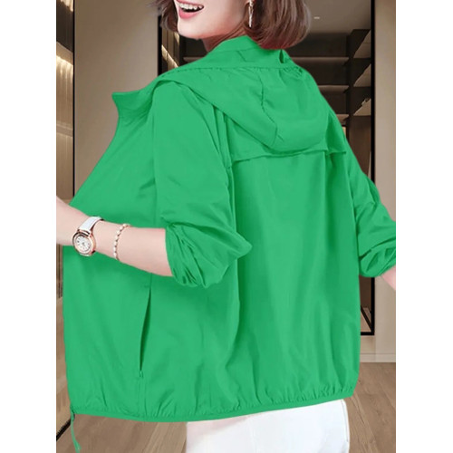 防曬衣女款防紫外線2026夏季新款薄款透氣百搭寬鬆外套防曬服爆款