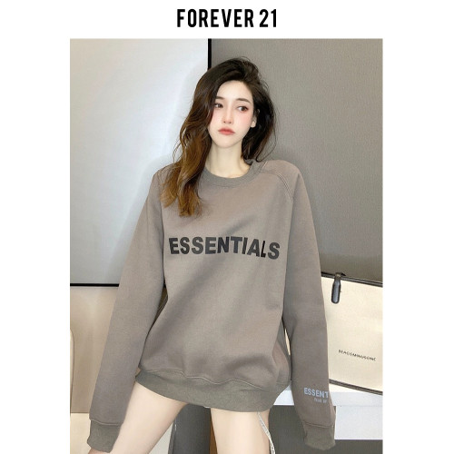 秋冬加絨加厚潮牌灰色衛衣女寬鬆遮屁股上衣寬鬆中長款復古慵懶風