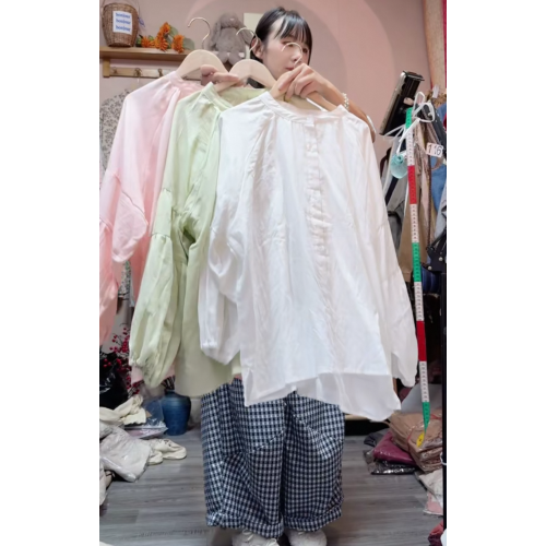 920雙層紗蝴蝶袖開衫上衣 胸圍160衣長70