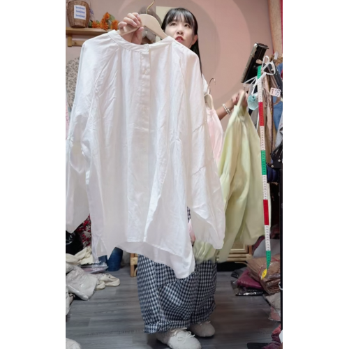 920雙層紗蝴蝶袖開衫上衣 胸圍160衣長70