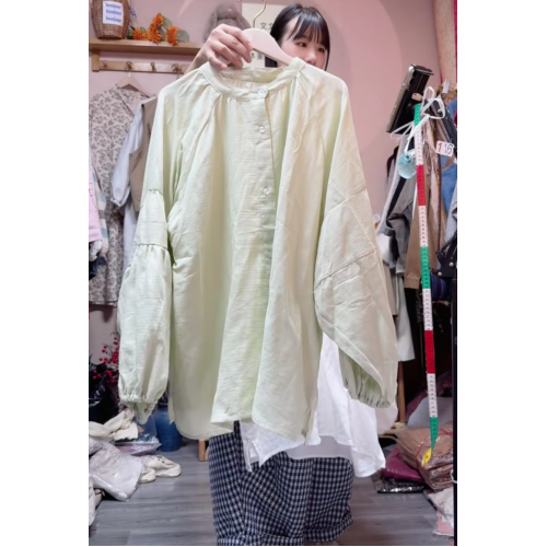 920雙層紗蝴蝶袖開衫上衣 胸圍160衣長70