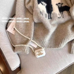 廣州十三行爆款推薦~秋冬裝韓系穿搭小羊刺綉軟糯洋氣針織毛衣女