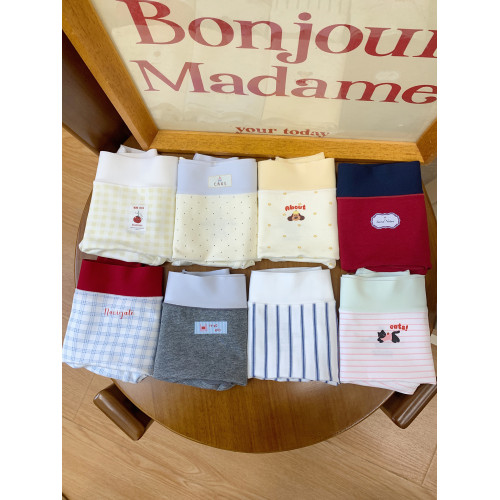 多巴胺小仙女無痕四角內褲女士純棉7A級抗菌加長襠小平角褲不夾臀