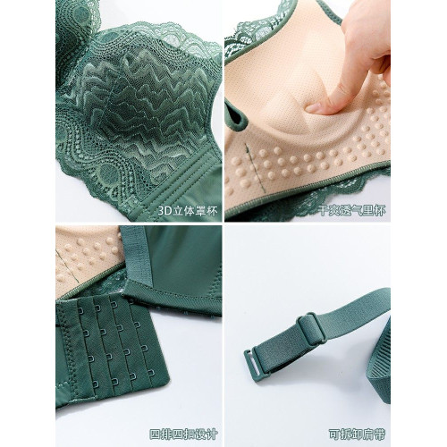 內衣女無鋼圈小胸聚攏調整型女士收副乳上托胸罩薄款美背無痕文胸