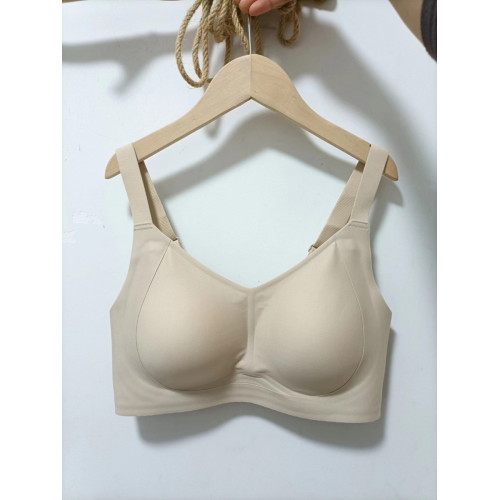 HR升級反重力大胸顯小果凍軟支撐內衣女無痕薄款無鋼圈調整型文胸