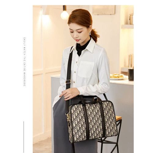 筆記型電腦包包女款華爲14寸適用蘋果13簡約手提包15.6公文包女士