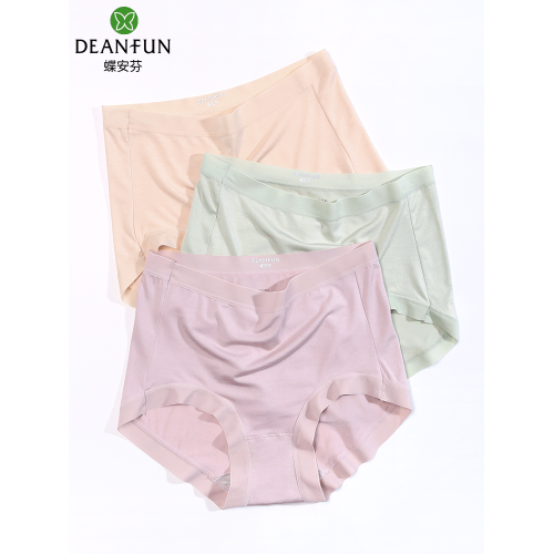 蝶安芬莫代爾內褲女高腰新款女生短褲大碼薄款透氣純棉全棉襠平角