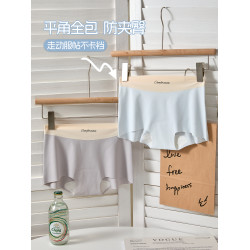 六隻兔子小平角內褲女10A抗菌純棉襠裸感薄款冰絲透氣不悶短褲女