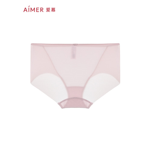 3條179元|愛慕內衣女紅色內褲本命年輕薄棉質底襠淨痕中腰平角褲