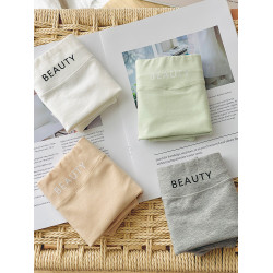 純棉初中生內褲少女孩子高中學生發育期青春小平角短褲2024新款