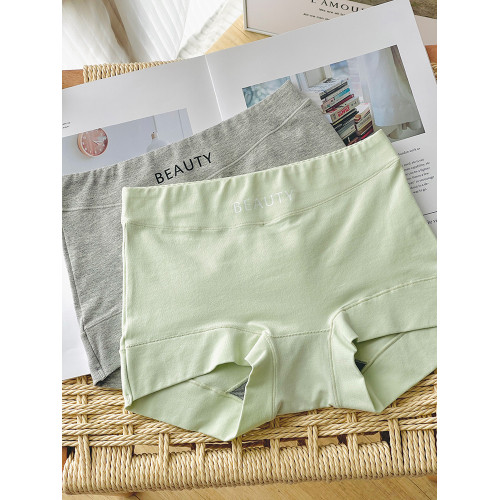純棉初中生內褲少女孩子高中學生發育期青春小平角短褲2024新款