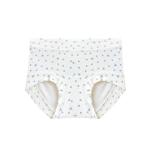 內褲女2025新款生女純棉女式四角10A抑菌加長襠碎花女士平角短褲