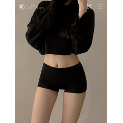 安全褲女防走光中高腰短褲內褲女生純棉2026新打底平角褲女士大碼