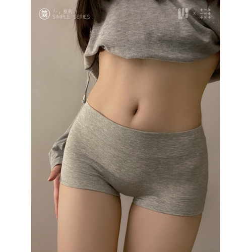 安全褲女防走光中高腰短褲內褲女生純棉2026新打底平角褲女士大碼
