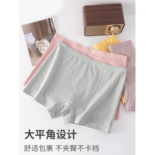 朵彩女士中老年人純棉抗菌短褲全棉內襠媽媽大碼內褲平角四角短褲