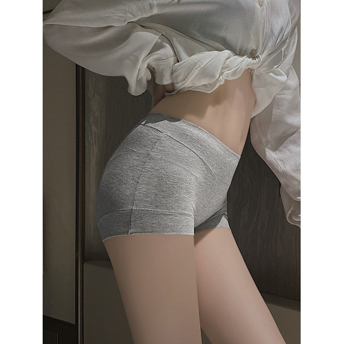 純棉高腰內褲女士全棉抗菌四角短褲2025款提臀收腹收小肚子平角褲