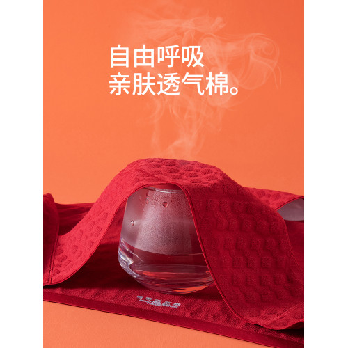 紅色孕婦內褲純棉全棉襠低腰托腹懷孕期專用早中晚期本命年紅短褲