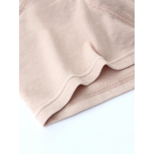 維思芙3條中腰女士平角褲純棉襠透氣包臀短褲棉質面料平角內褲頭